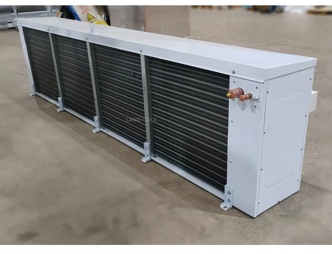 Four Axial Fan Aluminum Fins Copper Tube Cold Room Air Cooler Evaporator for Refrigeration System