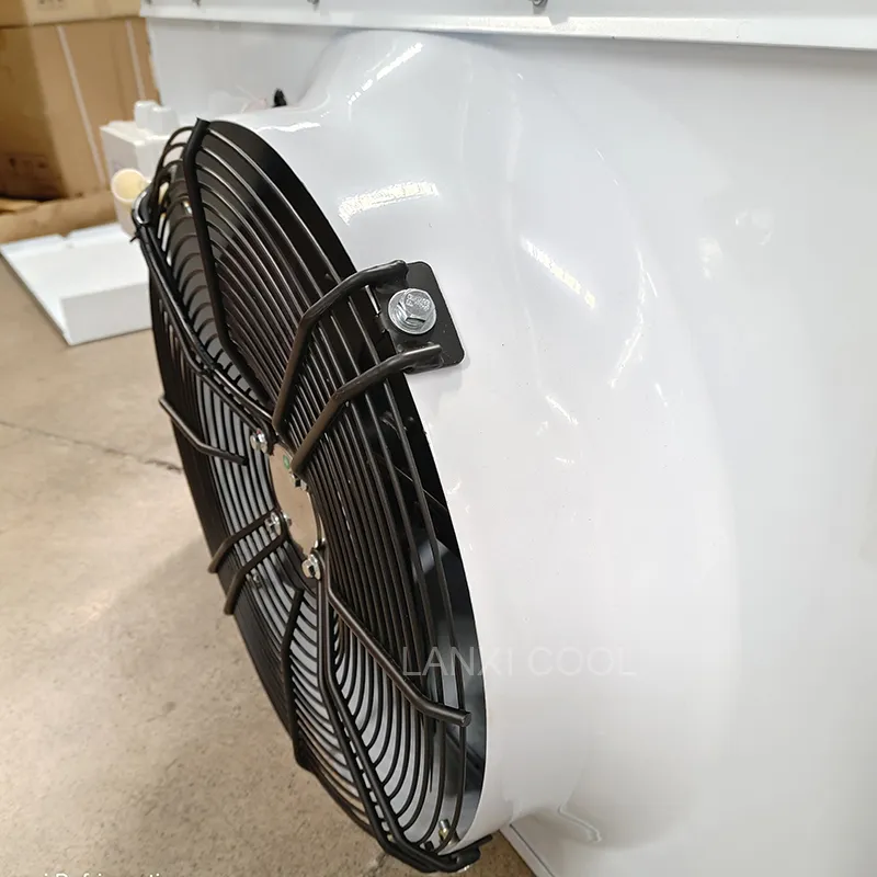Four Axial Fan Aluminum Fins Copper Tube Cold Room Air Cooler Evaporator for Refrigeration System
