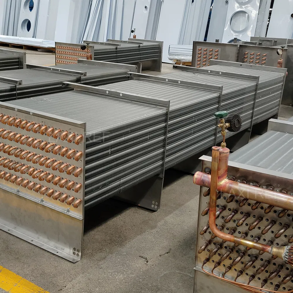 Four Axial Fan Aluminum Fins Copper Tube Cold Room Air Cooler Evaporator for Refrigeration System