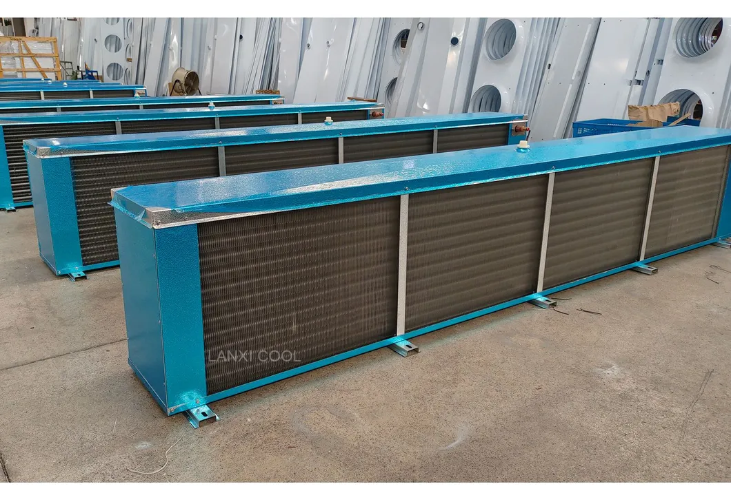 Factory Refrigeration Air Cooler Evaporator Provide OEM Service for Cold Room Cold Storage Condensing Unit Refrigeration Equipment New Material