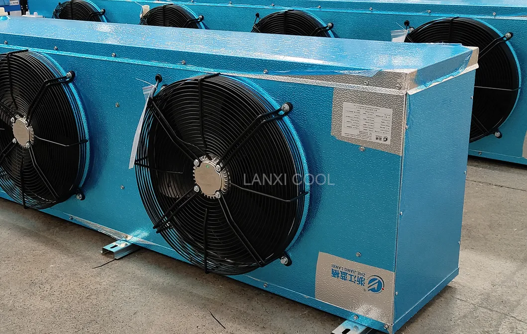 Factory Refrigeration Air Cooler Evaporator Provide OEM Service for Cold Room Cold Storage Condensing Unit Refrigeration Equipment New Material