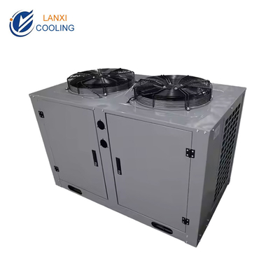 10 U/Box Type Air-cooled unit with discharge upwards For small footprint Compressor Condensing Unit (Вертоохлаждающий агрегат с выбросом вверх для компрессоров с небольшим отпечатком)