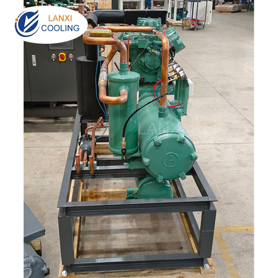 40 HP Lanxi низкотемпературный холодильный компрессор 6GE-34Y Конденсационный агрегат холодильный агрегат для холодильного хранилища