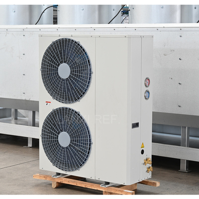 Тип коробки Стенный 3hp 4hp 5hp 6hp воздушно-охлаждаемый охлаждающий конденсационный агрегат с компрессорным агрегатом Copeland