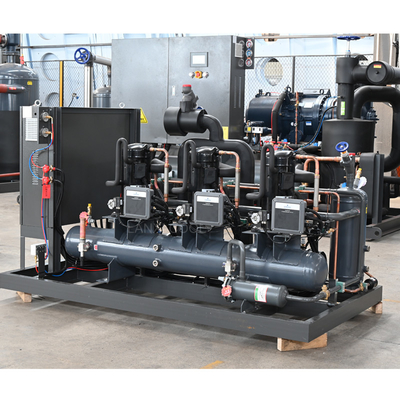 Emerson Three Parallel Copeland Scroll Compressors Конденсационные агрегаты для холодильной системы низкой температуры