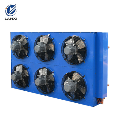 Оптовая продажа FNH тип Custom Air cooled Condenser Unit для промышленной пищевой фабрики Глубокое замороженное хранилище взрыв с специальным двигателем вентилятора