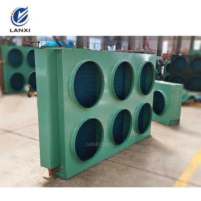 Оптовая продажа FNH тип Custom Air cooled Condenser Unit для промышленной пищевой фабрики Глубокое замороженное хранилище взрыв с специальным двигателем вентилятора