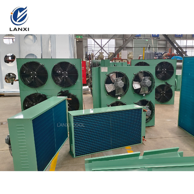 Оптовая продажа FNH тип Custom Air cooled Condenser Unit для промышленной пищевой фабрики Глубокое замороженное хранилище взрыв с специальным двигателем вентилятора