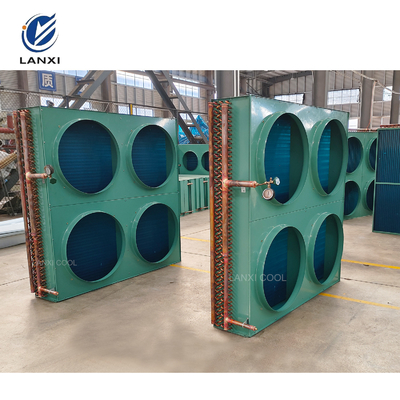 Оптовая продажа FNH тип Custom Air cooled Condenser Unit для промышленной пищевой фабрики Глубокое замороженное хранилище взрыв с специальным двигателем вентилятора