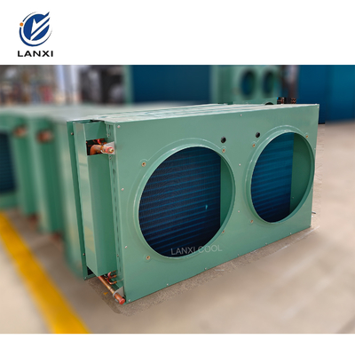 Конденсатор типа H FNH-49 Factory 3HP 5HP 6HP 10HP Конденсатор с воздушным охлаждением Боковая вентиляция конденсатора с вентиляторами