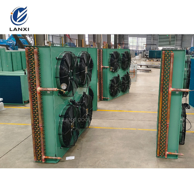 R290 R22 R404 Холодная комната используется средней температурой 30hp 25hp 5hp Конденсатор Алюминиевый теплообменник с крыльями