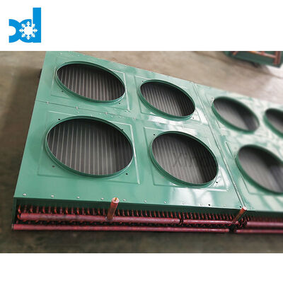 Конденсатор с воздушным охлаждением типа V для холодной комнаты Конденсатор горизонтального выхода 10 HP / 15 HP / 20 HP Синий серый Черный Белый цвет