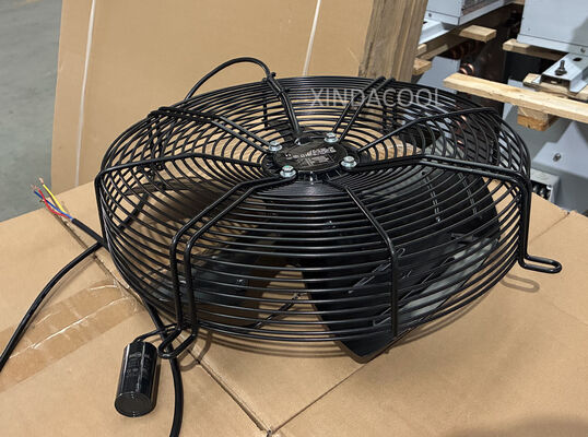 Energy-Efficient 600mm Axial Fan Motor with External Rotor Condenser Fan Motor Axial Fan for Condenser Evaporator