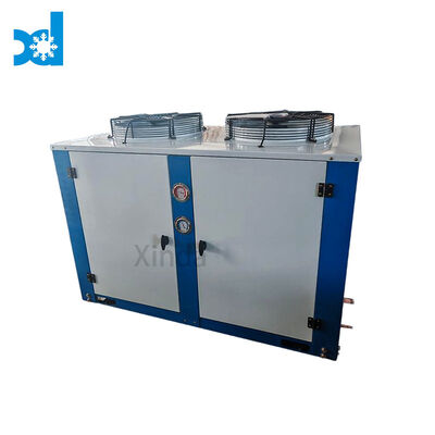 Конденсаторный блок с поршневым компрессором с верхним выбросом, низким уровнем шума, воздушным охлаждением, U-образного типа, 10 л.с. для холодильной камеры