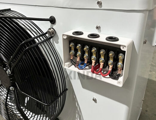 DD-120 воздухоохладитель Круглоугольная оболочка OEM/ODM настраиваемый испаритель для холодильной комнаты или холодильника