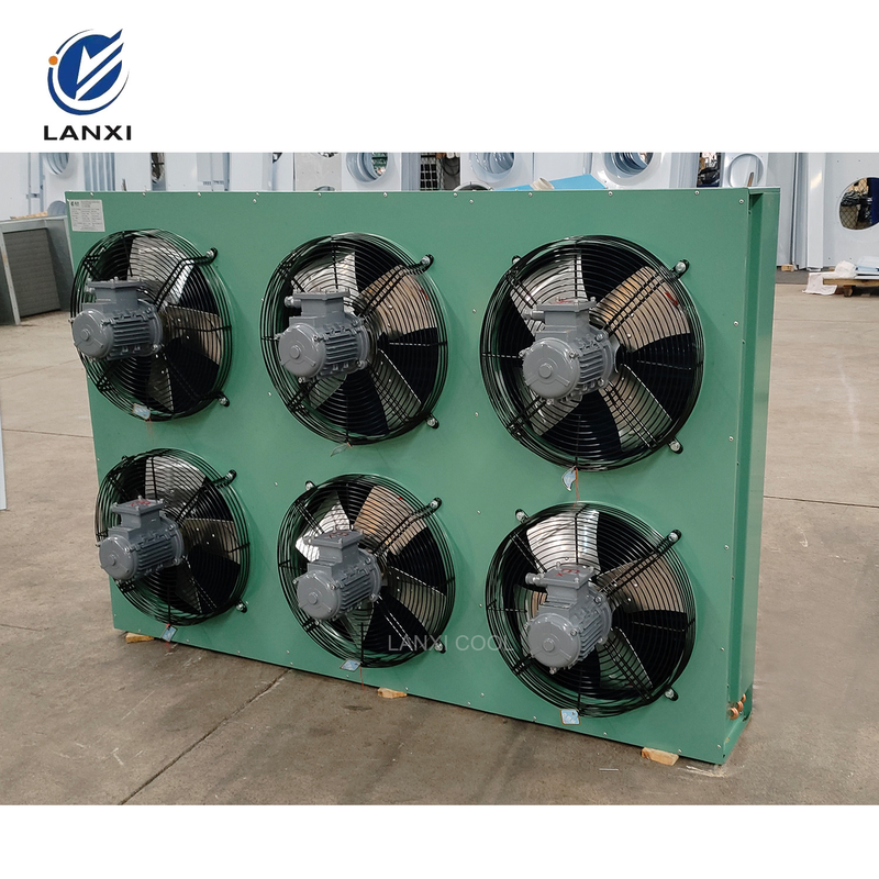 Оптовая продажа FNH тип Custom Air cooled Condenser Unit для промышленной пищевой фабрики Глубокое замороженное хранилище взрыв с специальным двигателем вентилятора