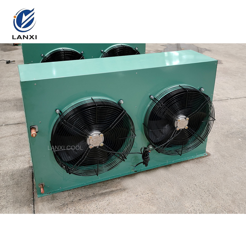 Конденсатор типа H FNH-49 Factory 3HP 5HP 6HP 10HP Конденсатор с воздушным охлаждением Боковая вентиляция конденсатора с вентиляторами
