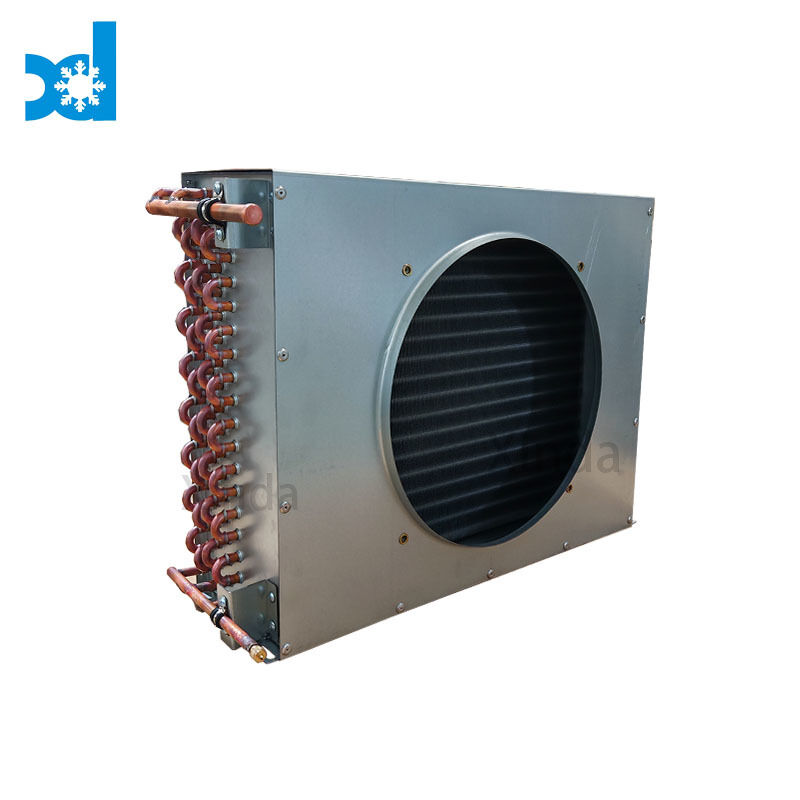Китай Профессиональное производство Конденсатор с охлажденным воздухом на заказ для хранения в холодной комнате с взрывостойким двигателем вентилятора
