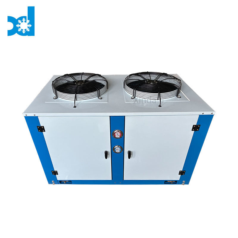 6-10-15-20HP воздушно-охлаждаемый конденсационный агрегат U-Box-типа Конденсационный агрегат с E-merson Scroll или поршневым компрессорным агрегатом для холодильной системы